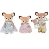 Epoch Everlasting Play Calico Critters Deer Family - Owl & Goose Gifts| Plush Toys|Imaginative Play