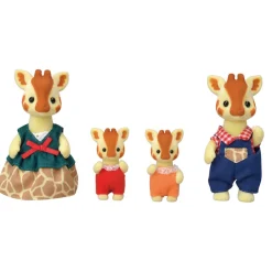 Epoch Everlasting Play Calico Critters Highbranch Giraffe Family| Plush Toys|Imaginative Play