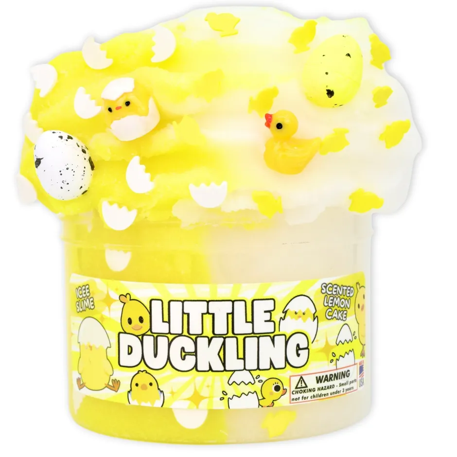 Owl & Goose Gifts Dope Slimes 8 oz Little Duckling Easter Slime -| Sensory Toys