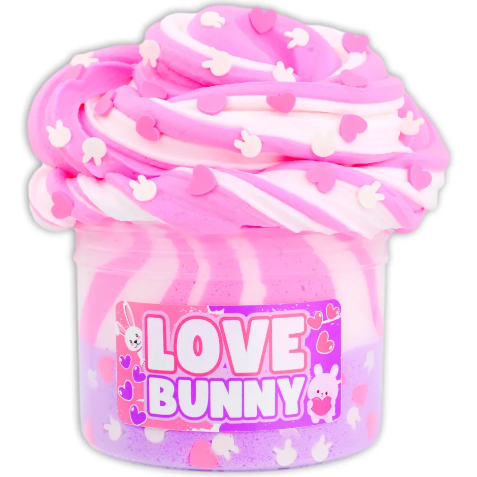 Owl & Goose Gifts Dope Slimes 8 oz Love Bunny Easter Slime -| Sensory Toys