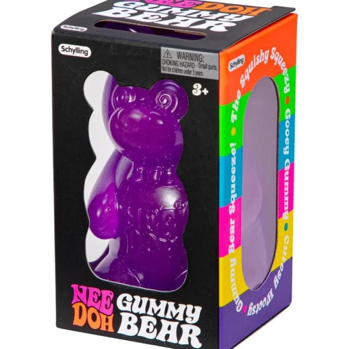Owl & Goose Gifts Nee Doh Gummy Bear 4 Inch CHOOSE YOUR COLOR| Sensory Toys