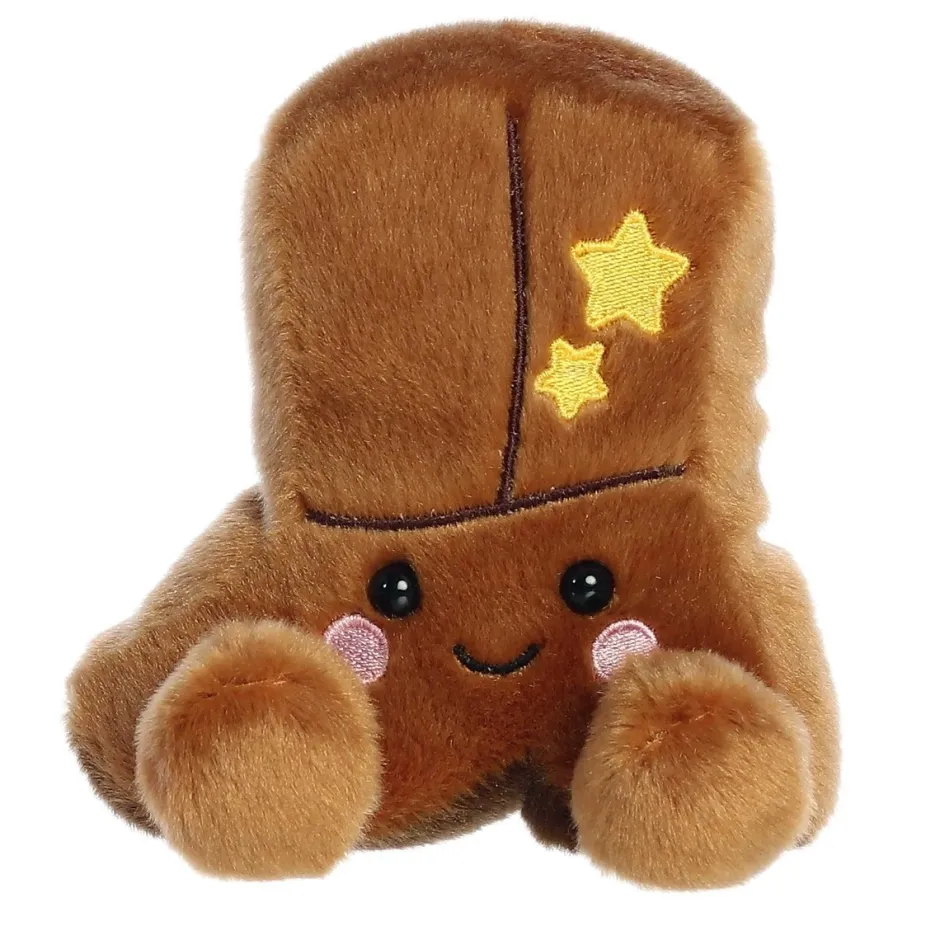 Owl & Goose Gifts Palm Pals 5 Inch Evan the Cowboy Boot Plush Toy| Plush Toys