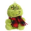 Owl & Goose Gifts Palm Pals 5 Inch Grinch with Scarf Dr. Suess Plush Toy| Plush Toys