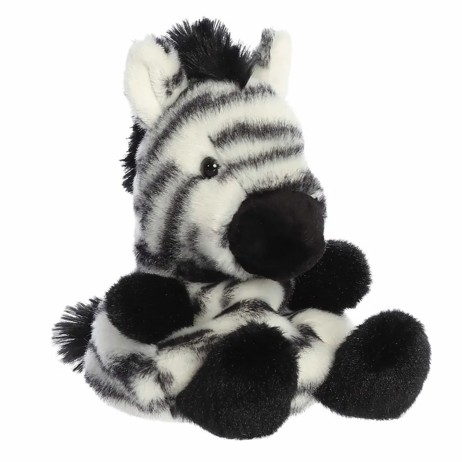 Aurora Palm Pals 5 Inch Grévy the Zebra Plush Toy| Plush Toys