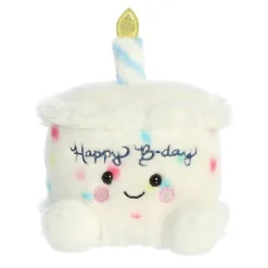 Owl & Goose Gifts Palm Pals 5 Inch Happy the Birthday Cake Plush Toy -| Plush Toys