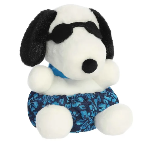 Aurora Palm Pals 5 Inch Peanuts Snoopy Surfer Plush Toy| Plush Toys
