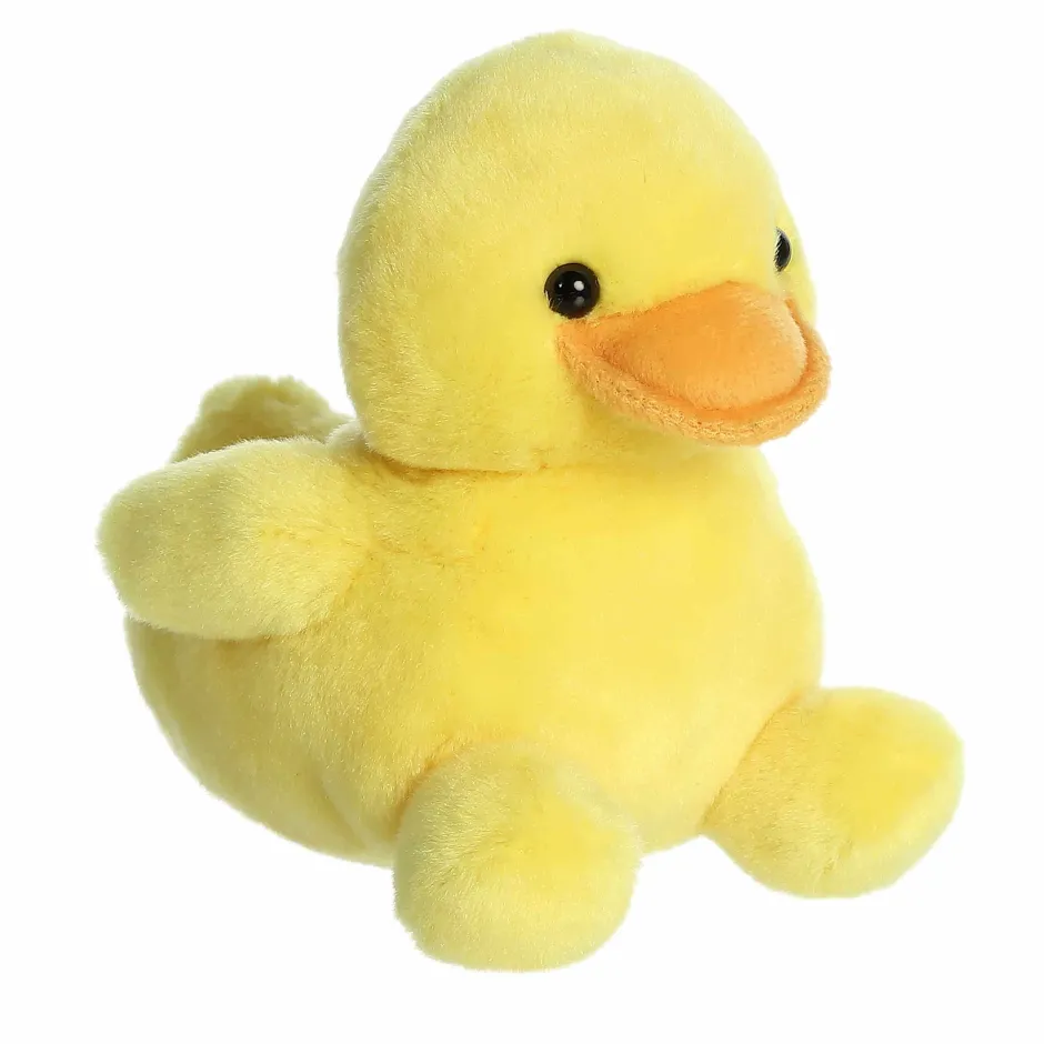 Aurora Palm Pals 5 Inch Tubby the Rubber Ducky Plush Toy| Plush Toys