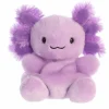 Aurora Palm Pals 5 Inch Xavier the Purple Axolotl Plush Toy| Plush Toys