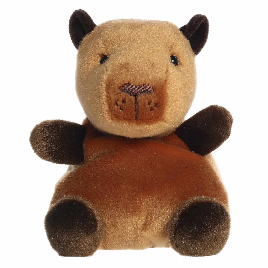 Aurora Palm Pals Party Sized 8 Inch Sid the Capybara Plush Toy| Plush Toys