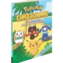 Owl & Goose Gifts Pokemon Oragami: Fold Your Own Alola Region Pokémon! -| Plush Toys|Activities & Crafts