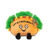 Owl & Goose Gifts Punchkins Bites - Let's Taco Bout It Plush Clip -| Plush Toys|Plush Clips