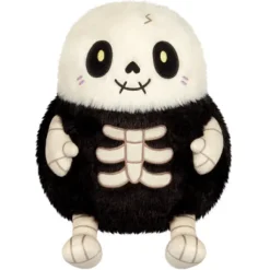 Owl & Goose Gifts Squishable 9 Inch Mini Skeleton Halloween Plush Toy| Plush Toys
