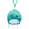 JazWares Squishmallow 3.5 Inch Forina the Jellyfish Plush Clip - Owl & Goose Gifts| Plush Clips