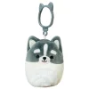 Jazwares Squishmallow Clip Pomsky Dog - Paolo 3.5 Inch| Plush Clips