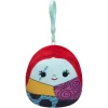 Jazwares Squishmallow Clip Sally - Nightmare Before Christmas 3.5 Inch| Plush Clips