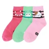 Owl & Goose Gifts Squishmallow Women's 3 Pack Quarter Crew Socks -| Lifestyle