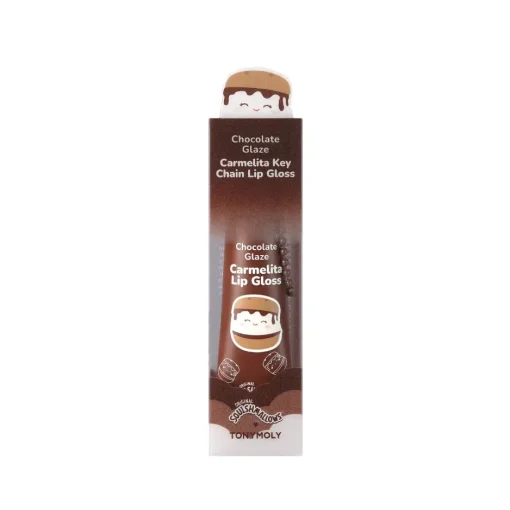 Owl & Goose Gifts Squishmallow X TONYMOLY Carmelita's Chocolate Glaze Lip Gloss| Lifestyle