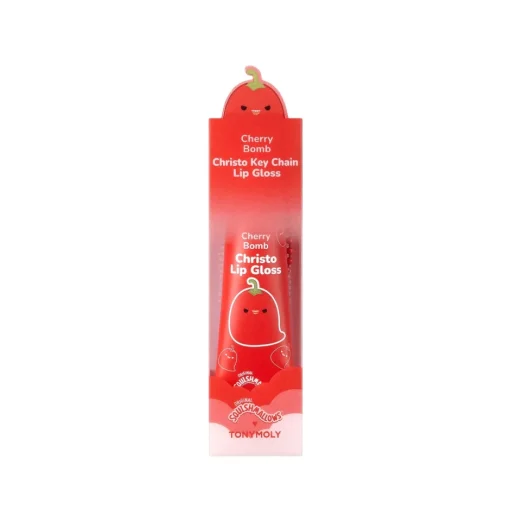 Owl & Goose Gifts Squishmallow X TONYMOLY Cristo's Cherry Bomb Lip Gloss| Lifestyle