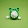Owl & Goose Gifts The Woobles Henri the Frog Beginner Crochet Kit -| Plush Toys|Activities & Crafts