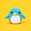 Owl & Goose Gifts The Woobles Pierre the Blue Penguin Beginner Crochet Kit -| Plush Toys|Activities & Crafts
