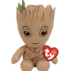 Owl & Goose Gifts Ty Beanie Babies 8 Inch Groot Marvel Plush Toy -| Plush Toys