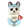 Owl & Goose Gifts Ty Beanie Bellies 8 Inch Thunder the Blue Husky Plush Toy -| Plush Toys
