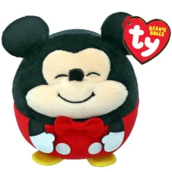 Owl & Goose Gifts Ty Puffies Beanie Ball 4 Inch Mickey Mouse -| Plush Toys
