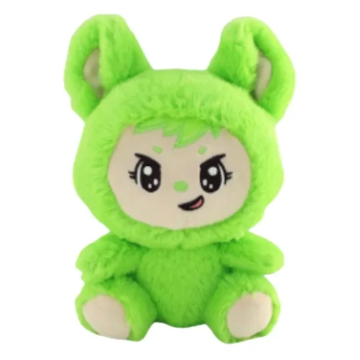 Yoonique Toys LaBabies 8 Inch ZuZu Green Plush Toy| Plush Toys|Plush Clips