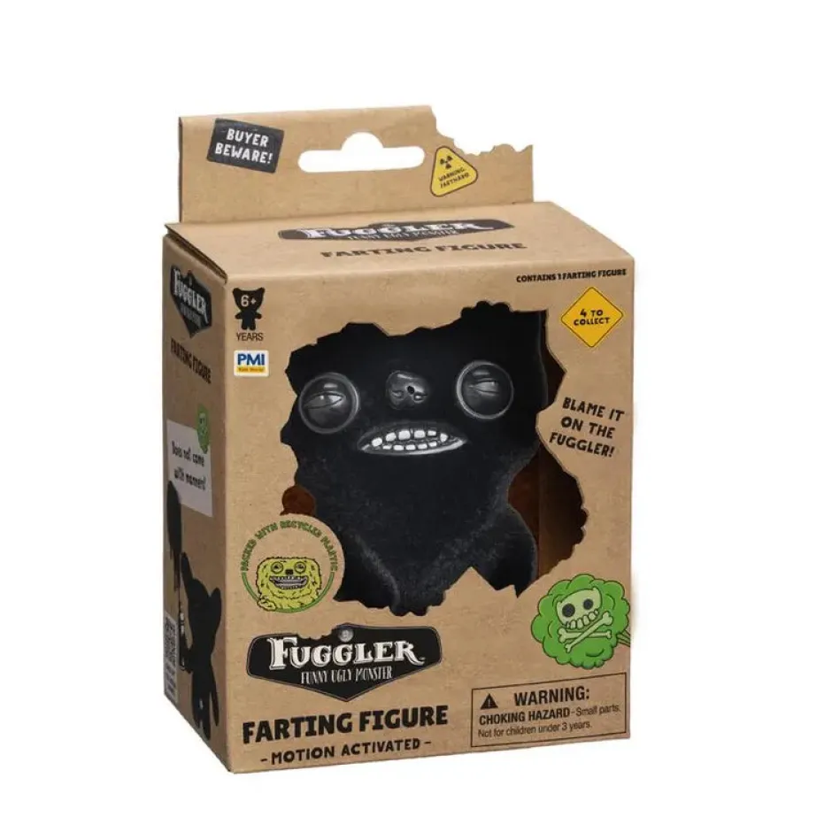 Zuru Fugglers 3.5 Inch Fugglers Farting - Black| Plush Toys